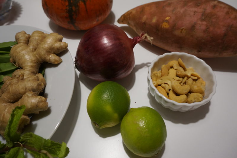 veganes Süßkartoffel Curry