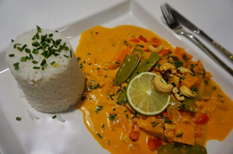 veganes Süßkartoffel Curry