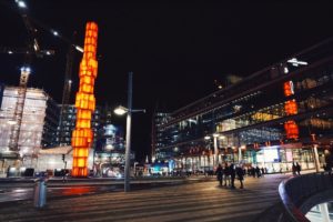Stockholm by night