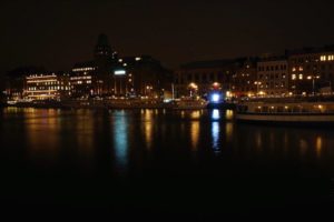 Stockholm by night